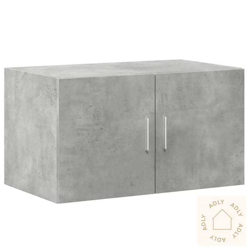 Oppbevaringsskap Betonggrå 70X42,5X225 Cm Konstruert Tre