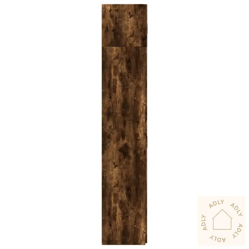 Oppbevaringsskap Røkt Eik 70X42,5X225 Cm Konstruert Tre