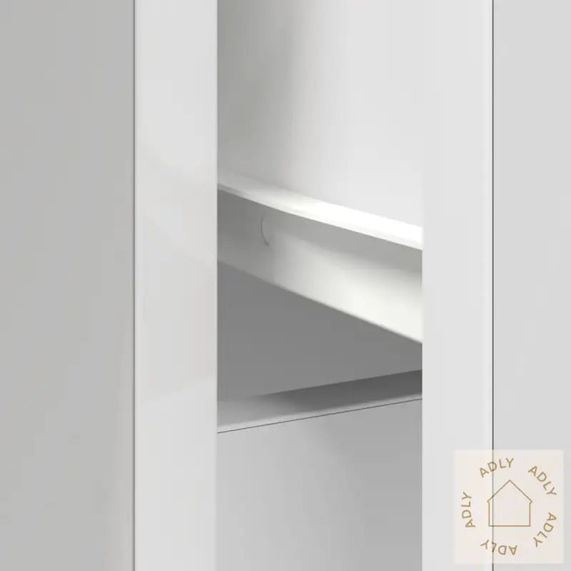 Skjenk Med Skuff Hvit 101X35X76 Cm Konstruert Tre