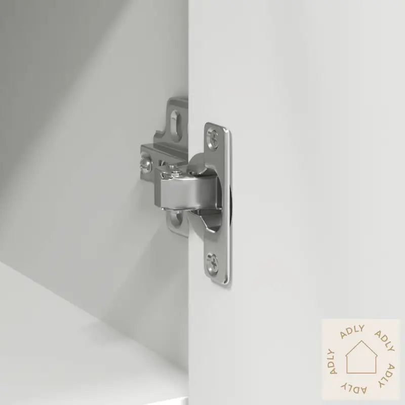 Skjenk Med Skuff Hvit 101X35X76 Cm Konstruert Tre