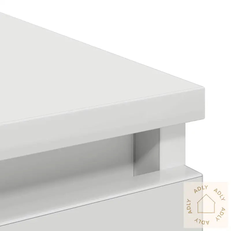 Skjenk Hvit 80X35X76 Cm Konstruert Tre