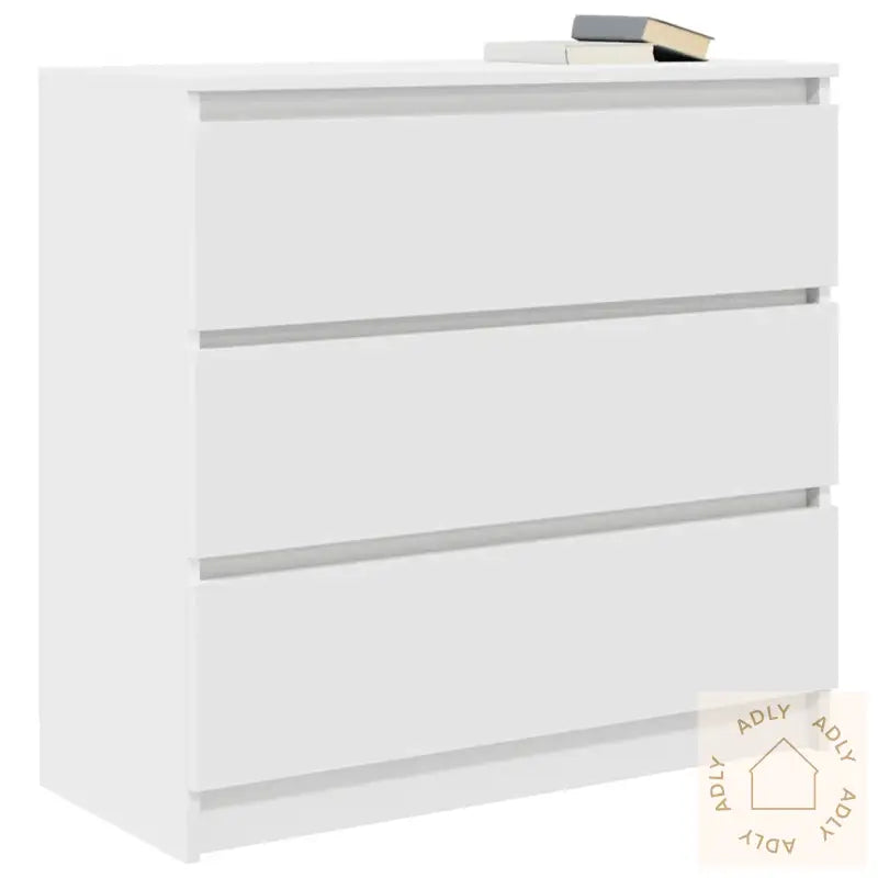 Skjenk Hvit 80X35X76 Cm Konstruert Tre