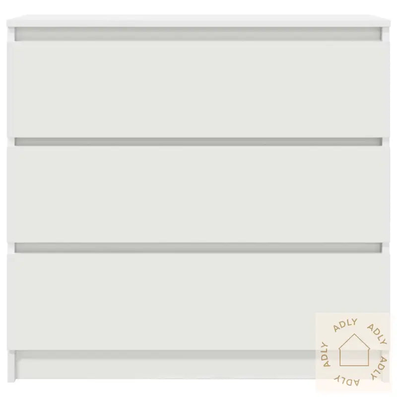 Skjenk Hvit 80X35X76 Cm Konstruert Tre