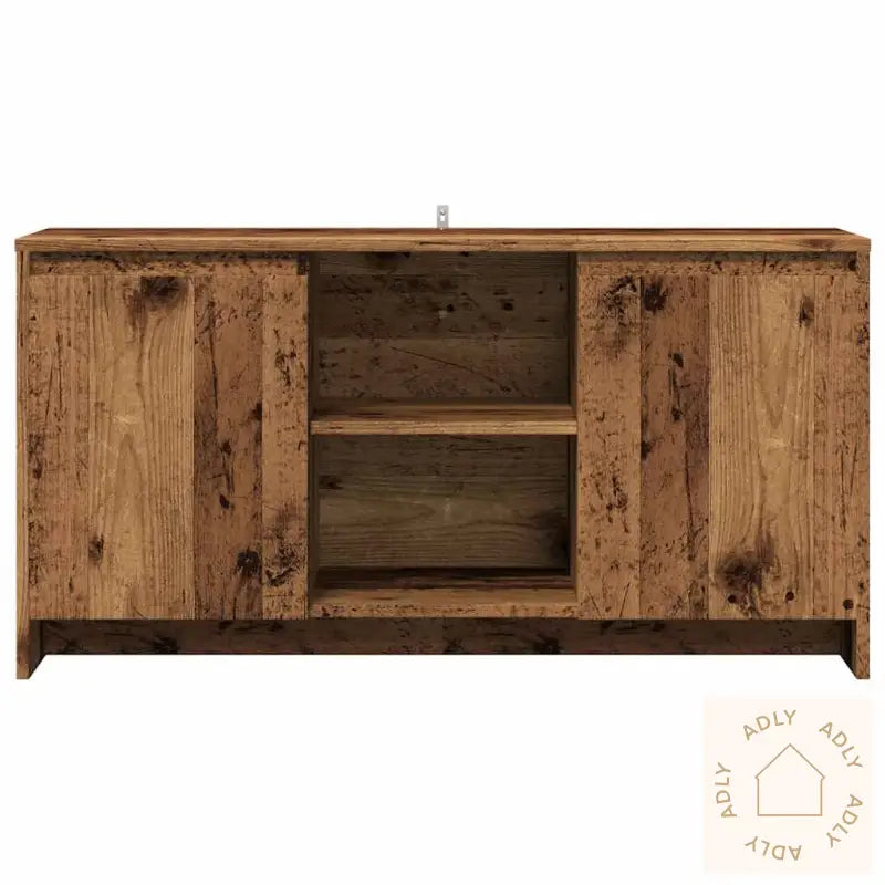 Tv-Benk Gammelt Tre 102X37,5X52,5 Cm Konstruert Tre