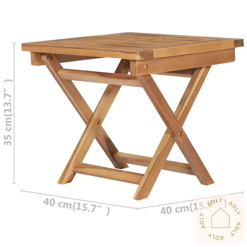 Sammenleggbar Hagesofagruppe Heltre Teak
