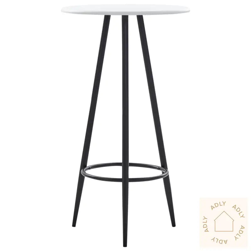 Barbord Hvit 60X107,5 Cm Mdf