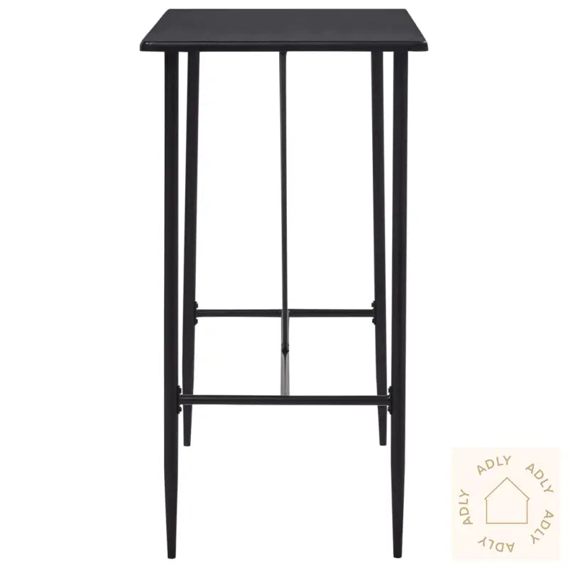 Barbord Svart 120X60X110 Cm Mdf