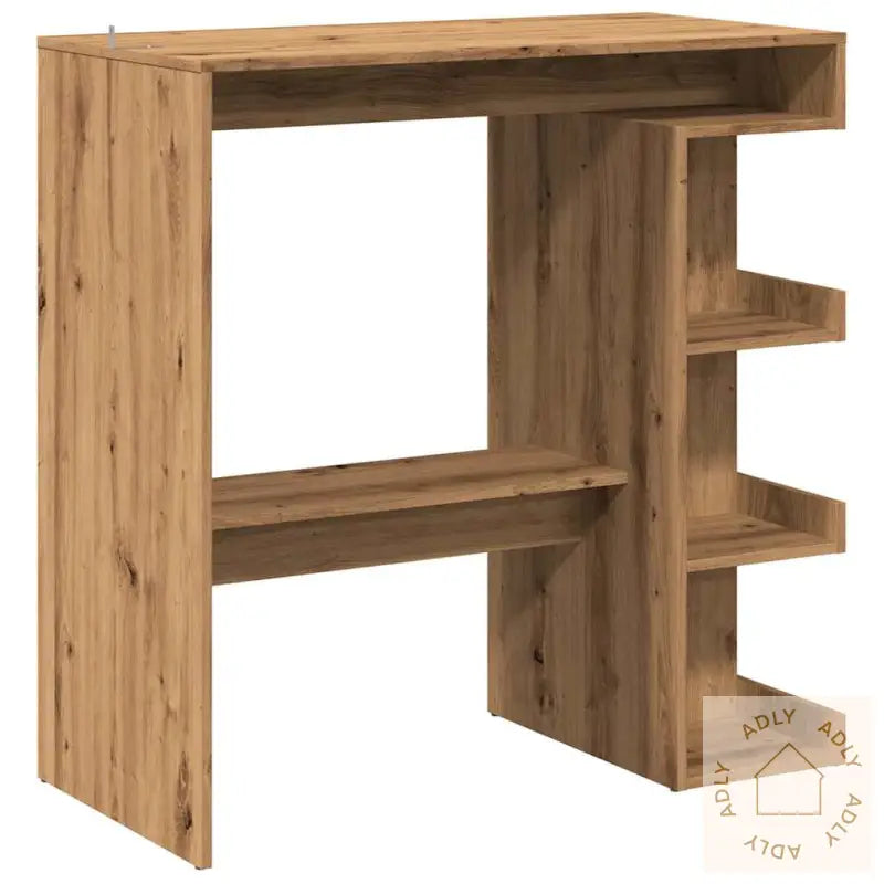 Barbord Med Oppbevaring Artisan Eik 100X48X101,5 Cm