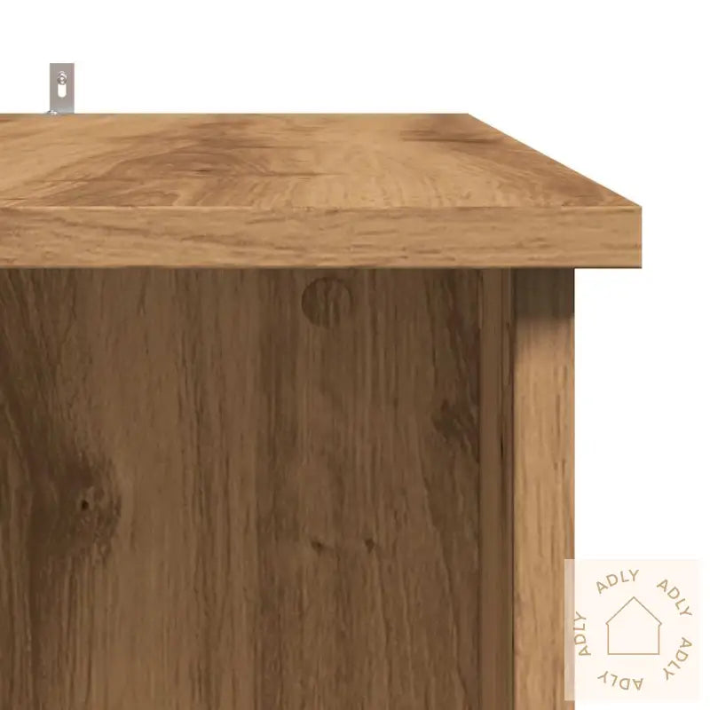 Barbord Med Hylle Artisan Eik 102X50X103,5 Cm Konstruert Tre