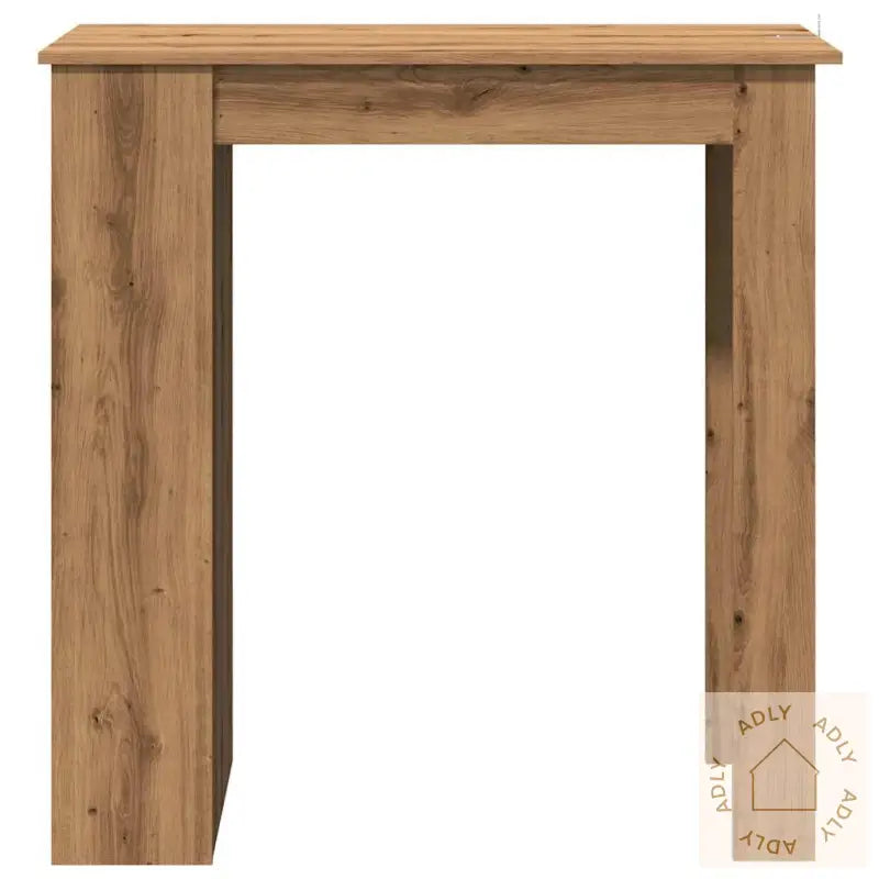 Barbord Med Hylle Artisan Eik 102X50X103,5 Cm Konstruert Tre