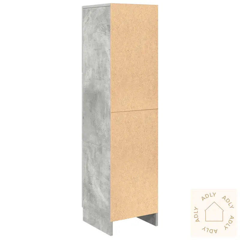 Grått Sideboard Betonggrå Sponplate Stor Sideboard Rektangulær