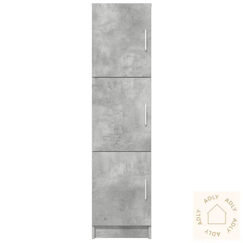 Grått Sideboard Betonggrå Sponplate Stor Sideboard Rektangulær