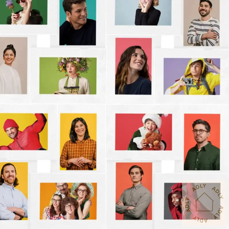 Fotorammekollasj For 24X(10X15 Cm) Bilde Hvit Mdf