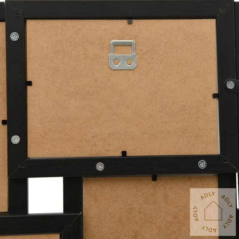 Fotorammekollasj For 24X(13X18 Cm) Bilde Svart Mdf