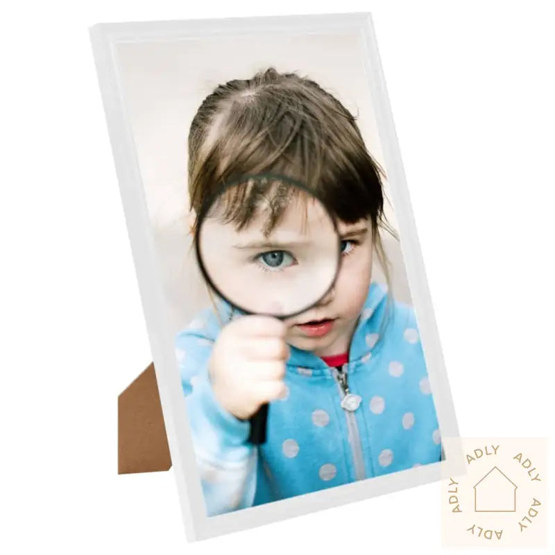 Fotorammekollasje For Bord 5 Stk Hvit 21X29,7 Cm Mdf