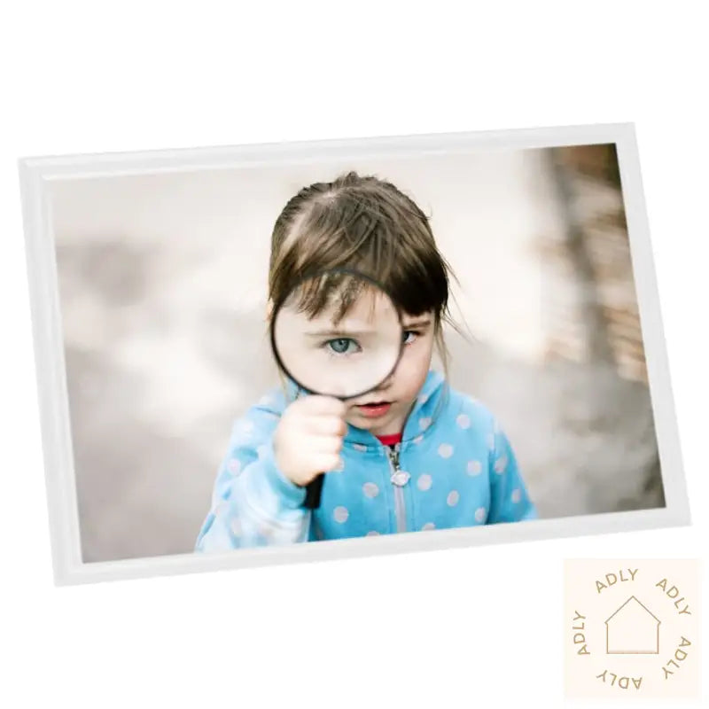 Fotorammekollasje For Bord 5 Stk Hvit 21X29,7 Cm Mdf