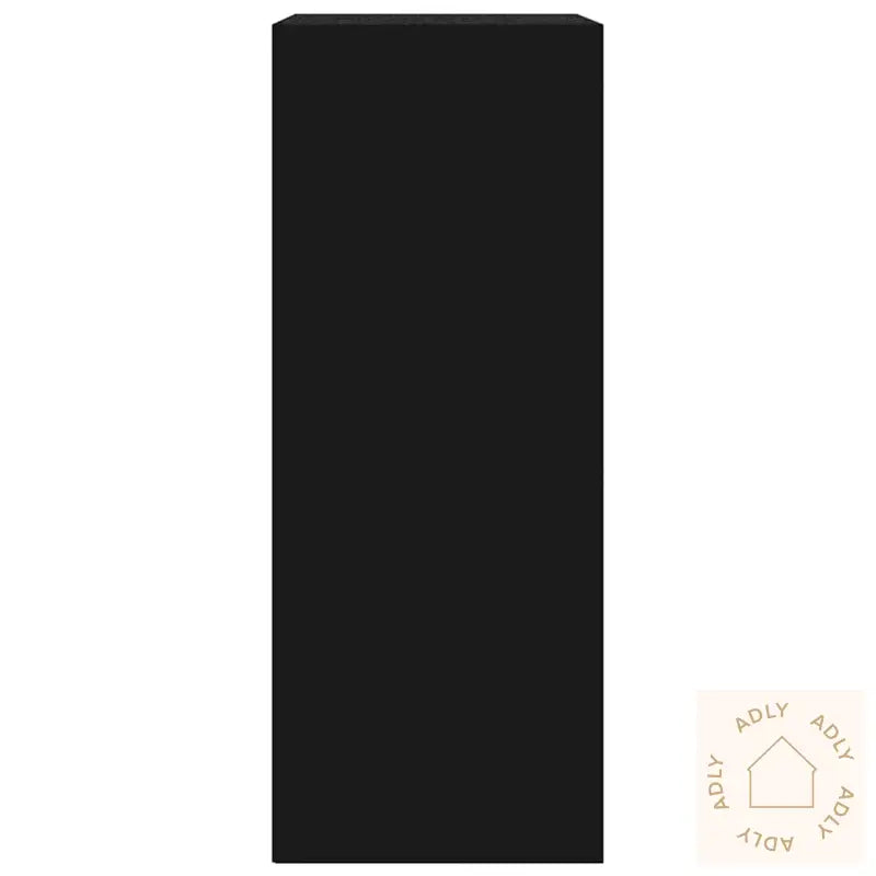 Bokhylle Svart 60X30X76,5 Cm Konstruert Tre