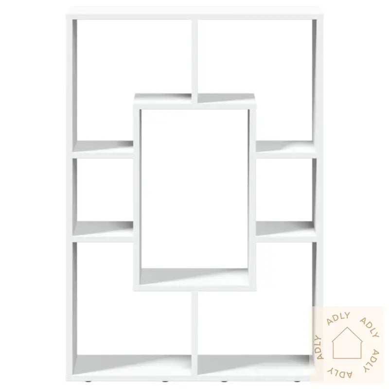 Bokhylle Hvit 63X20X90 Cm Konstruert Tre