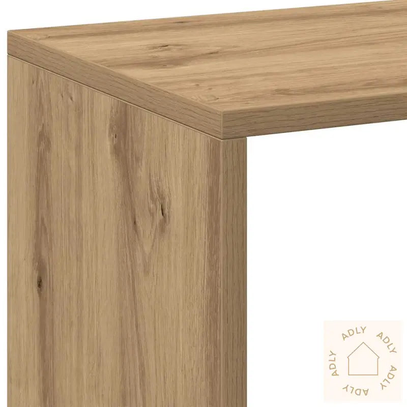 Romdeler Bokhylle Artisan Eik 67X25X161,5 Cm Konstruert Tre