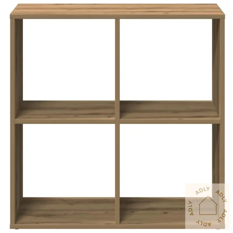 Romdeler Bokhylle Artisan Eik 69,5X29X69,5 Cm Konstruert Tre