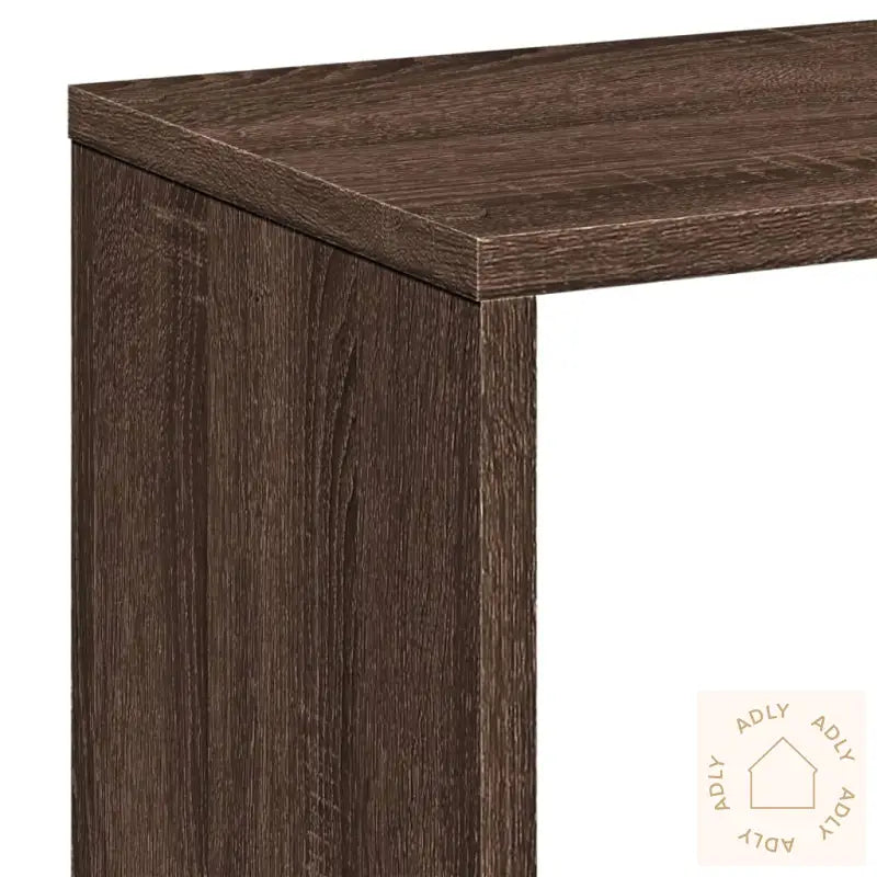 Romdeler Bokhylle Brun Eik 67X25X161,5 Cm Konstruert Tre