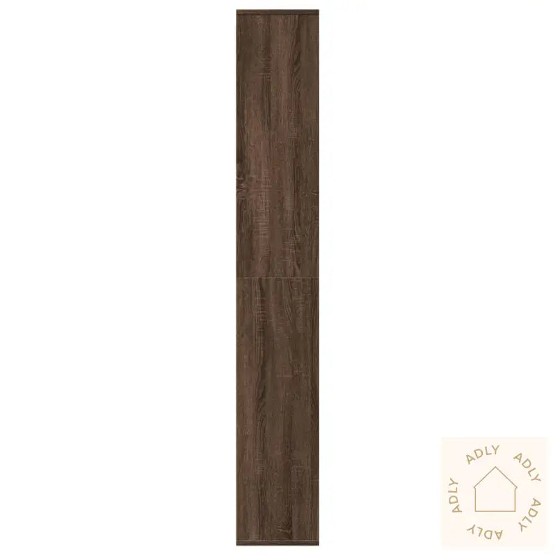 Romdeler Bokhylle Brun Eik 67X25X161,5 Cm Konstruert Tre