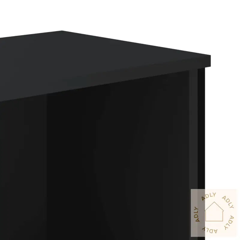 Bokhylle Svart 50X31X106 Cm Konstruert Tre