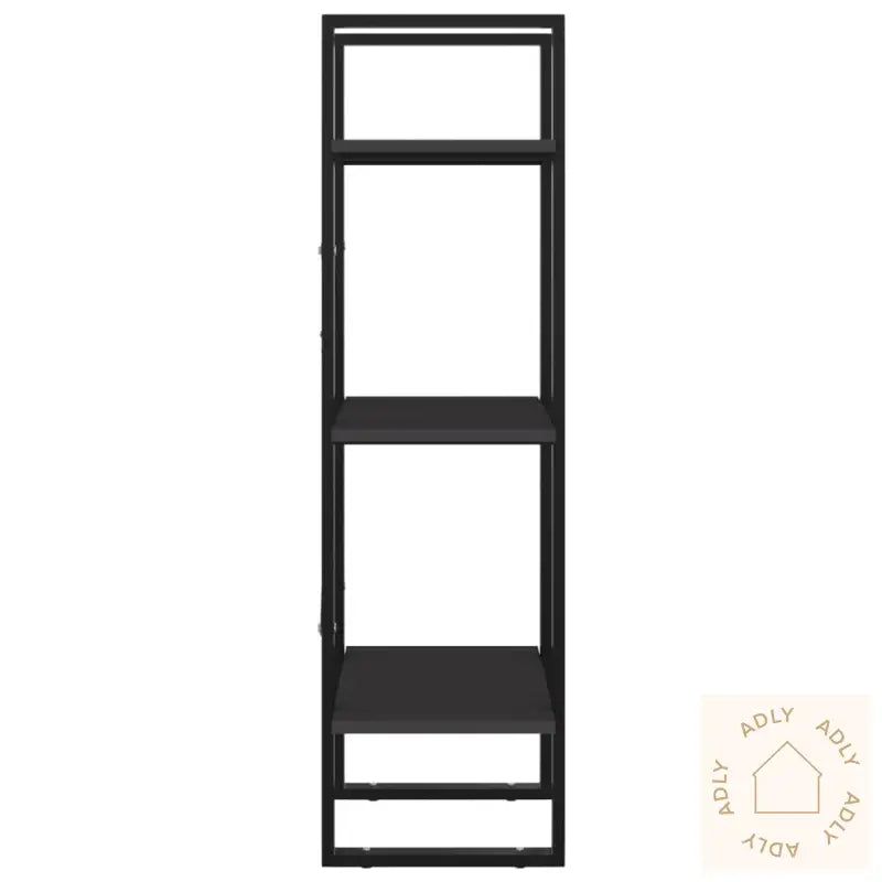 Bokhylle 3 Nivåer Grå 40X30X105 Cm Konstruert Tre