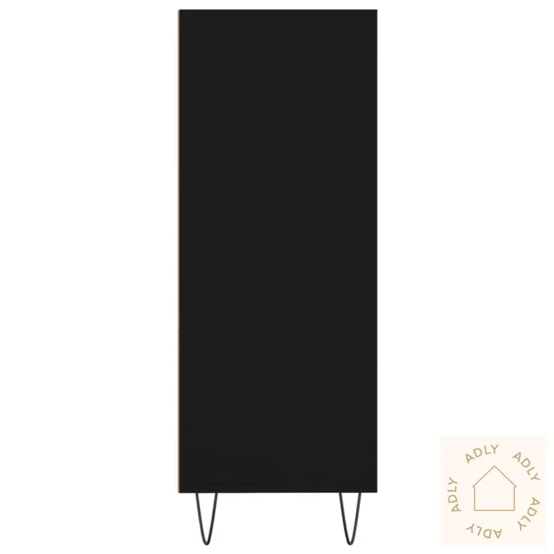 Bokhylle Svart 69,5X32,5X90 Cm Konstruert Tre