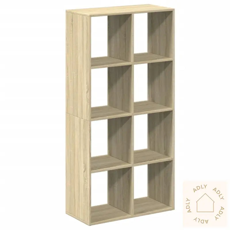 Romdeler Bokhylle Sonoma Eik 69,5X29X137,5 Cm Konstruert Tre