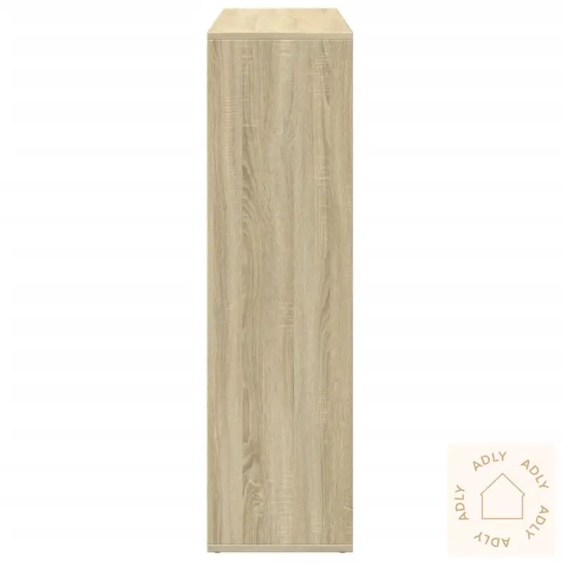 Romdeler Bokhylle Sonoma Eik 102X29X103,5 Cm Konstruert Tre