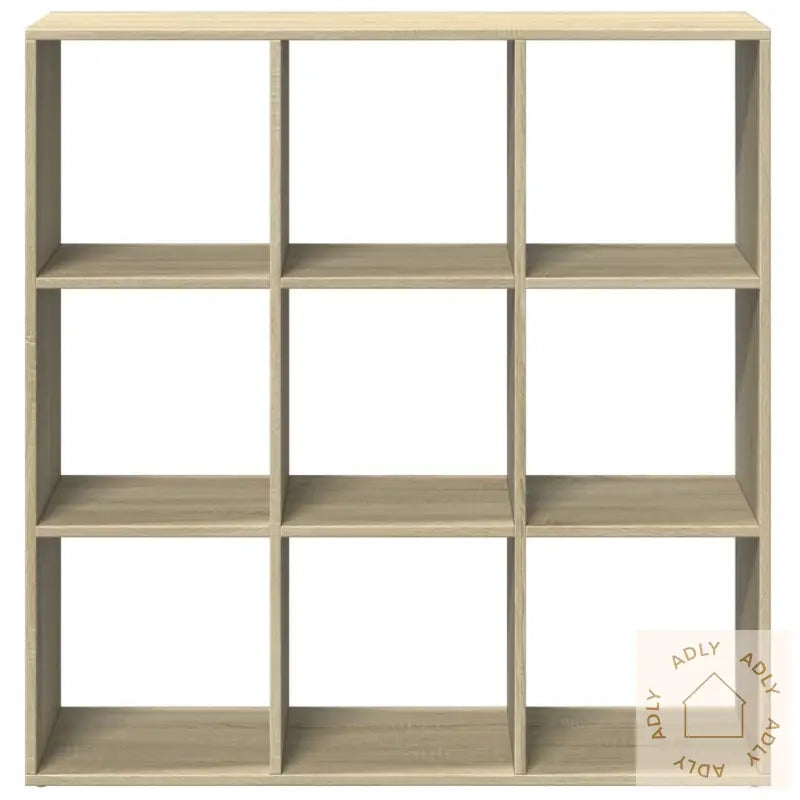 Romdeler Bokhylle Sonoma Eik 102X29X103,5 Cm Konstruert Tre