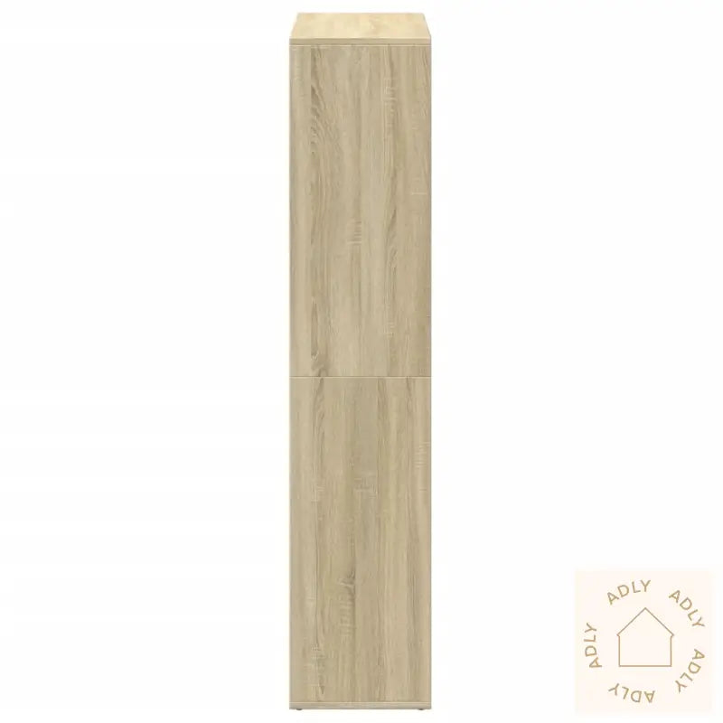 Romdeler Bokhylle Sonoma Eik 69,5X29X137,5 Cm Konstruert Tre