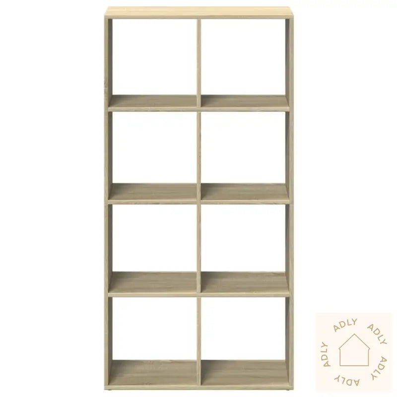 Romdeler Bokhylle Sonoma Eik 69,5X29X137,5 Cm Konstruert Tre