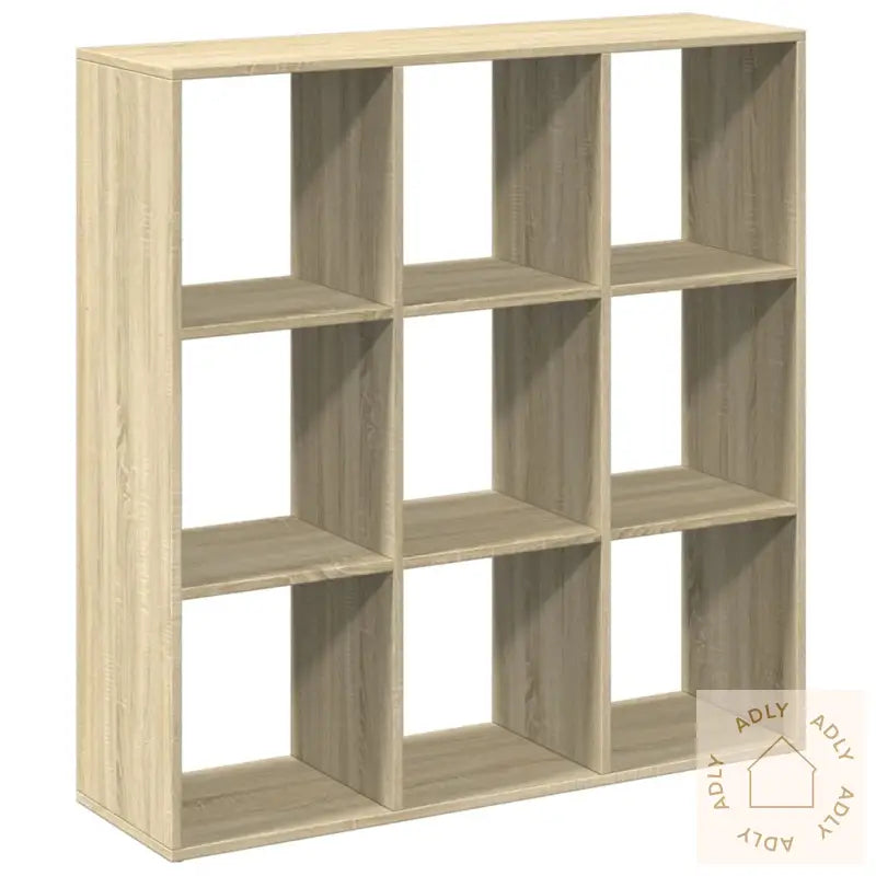 Romdeler Bokhylle Sonoma Eik 102X29X103,5 Cm Konstruert Tre