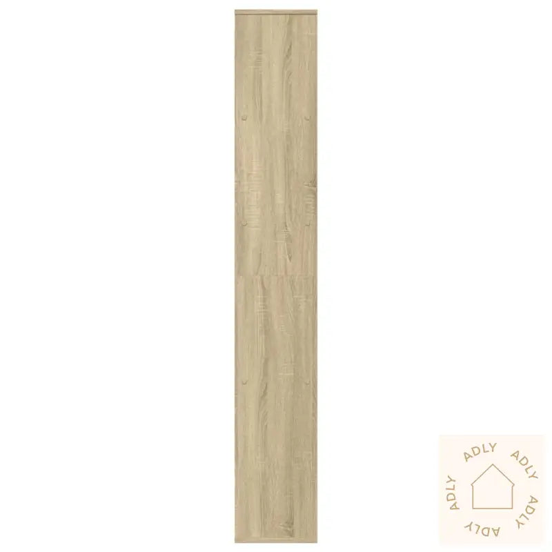 Romdeler Bokhylle Sonoma Eik 67X25X161,5 Cm Konstruert Tre