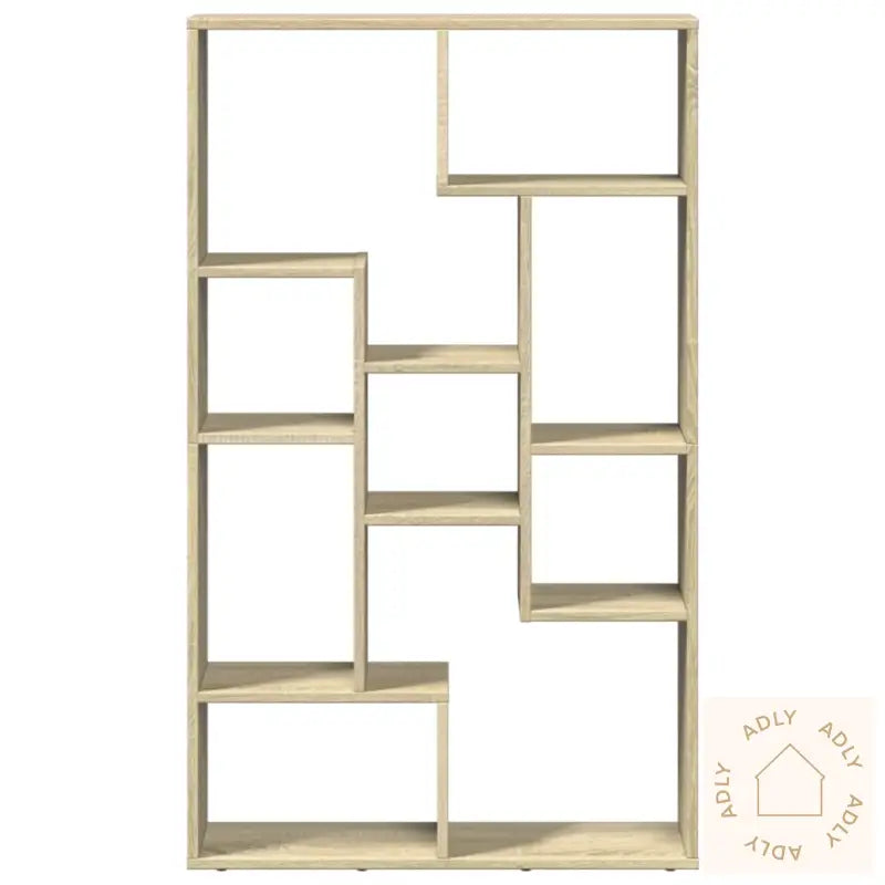 Bokhylle Sonoma Eik 72X20X120 Cm Konstruert Tre