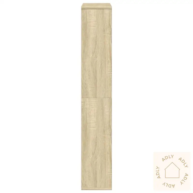 Bokhylle Sonoma Eik 72X20X120 Cm Konstruert Tre