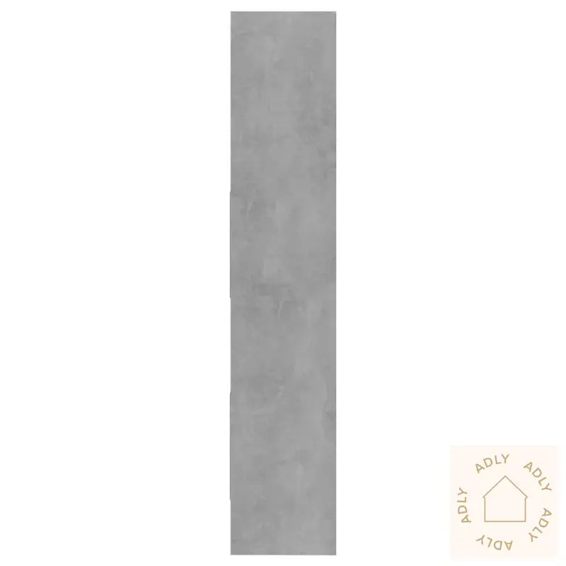 Bokhylle Betonggrå 40X35X180 Cm Konstruert Tre