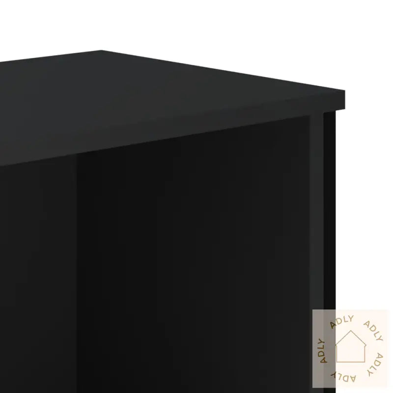 Bokhylle Svart 50X31X74,5 Cm Konstruert Tre