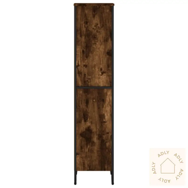 Bokhylle Røkt Eik 50X31X137,5 Cm Konstruert Tre