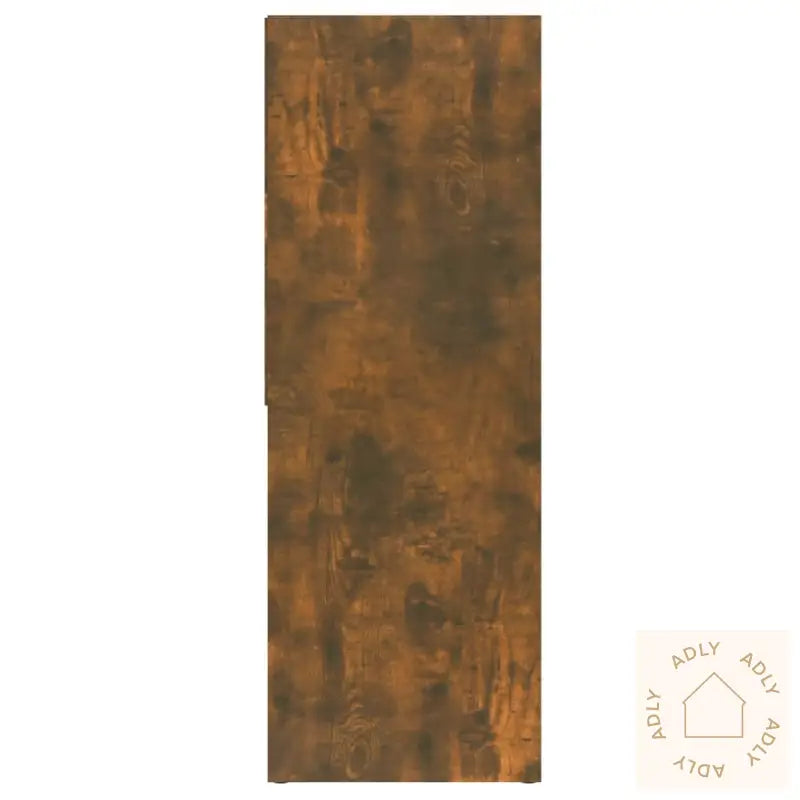 Bokhylle Røkt Eik 67X24X161 Cm Konstruert Tre
