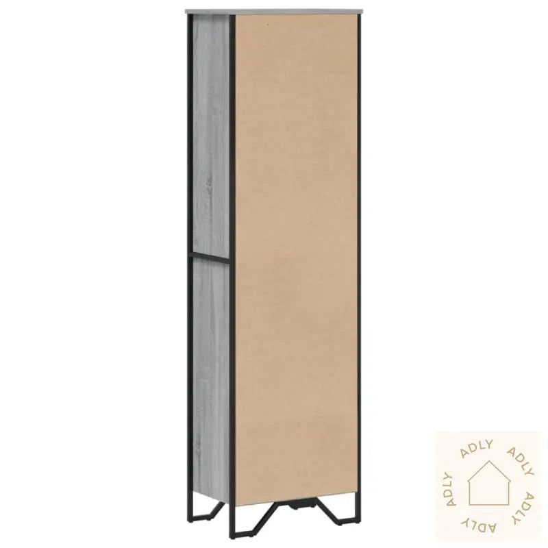 Bokhylle Grå Sonoma 50X31X169 Cm Konstruert Tre