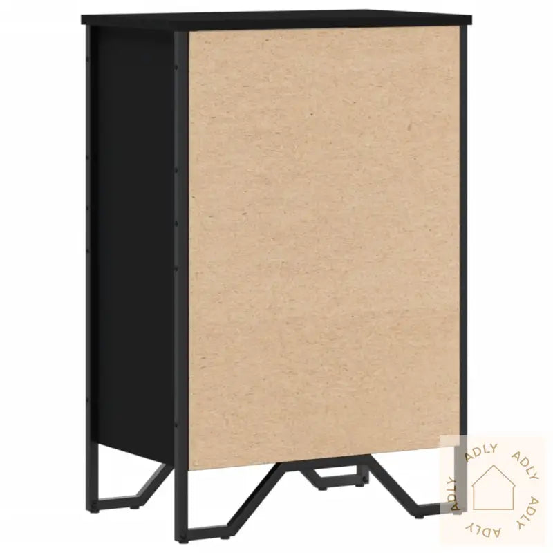 Bokhylle Svart 50X31X74,5 Cm Konstruert Tre