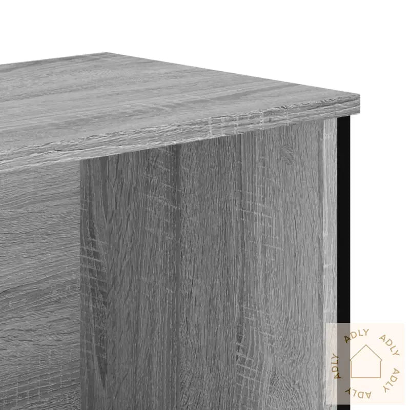 Bokhylle Grå Sonoma 50X31X169 Cm Konstruert Tre