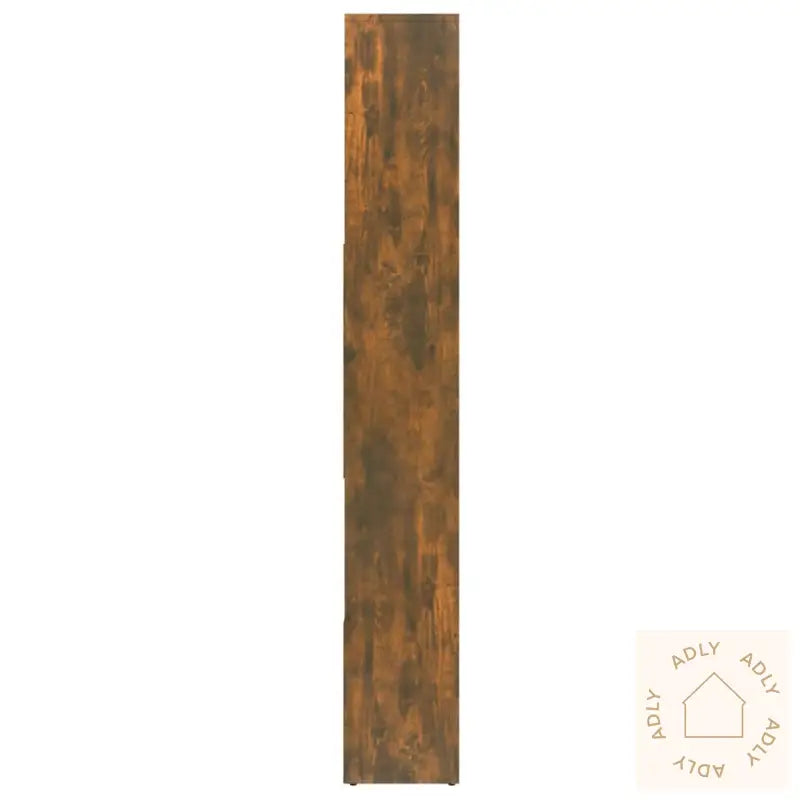 Bokhylle Røkt Eik 67X24X161 Cm Konstruert Tre