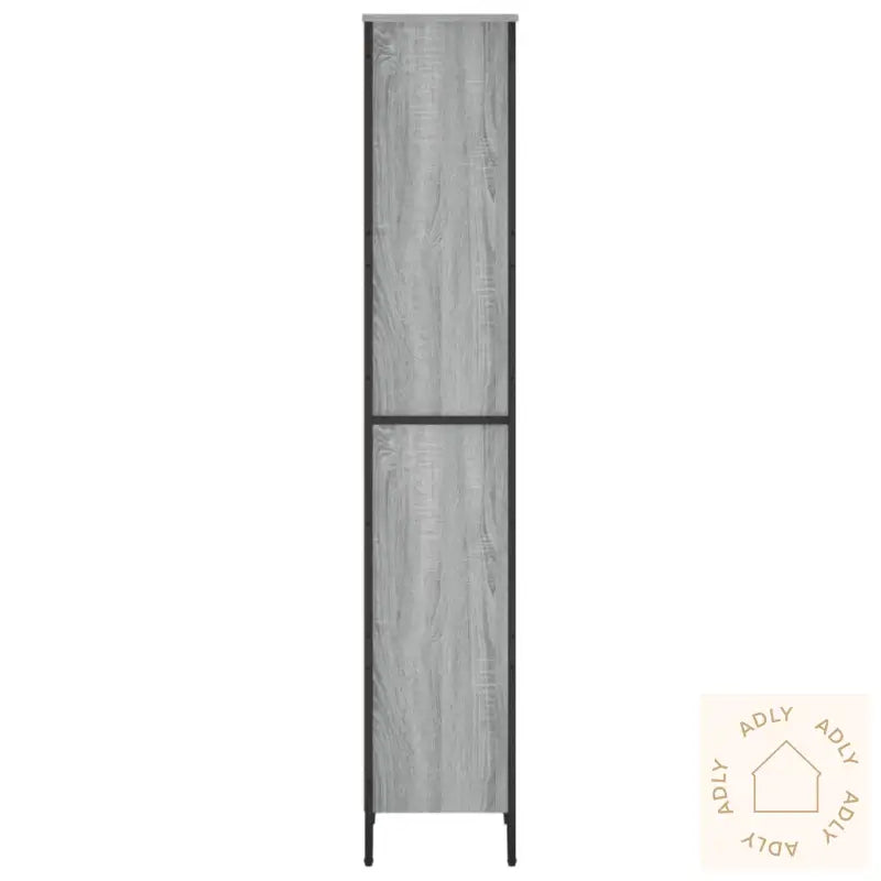 Bokhylle Grå Sonoma 50X31X169 Cm Konstruert Tre