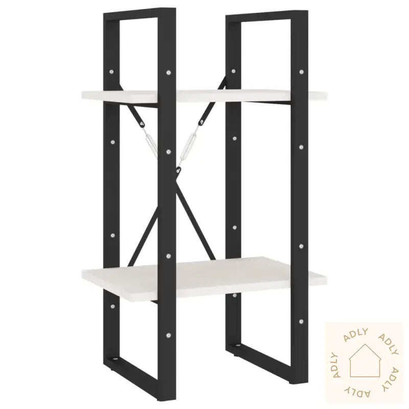 Bokhylle 5 Etasjer Hvit 40X30X175 Cm Heltre Furu