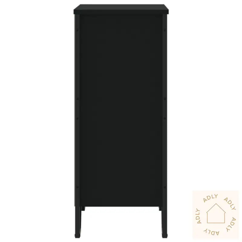 Bokhylle Svart 80X31X74,5 Cm Konstruert Tre