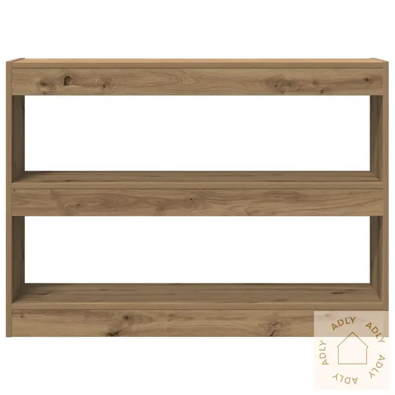 Bokhylle/Romdeler - Artisan Eik - 100X30X72 Cm - Laget Av Konstruert Tre